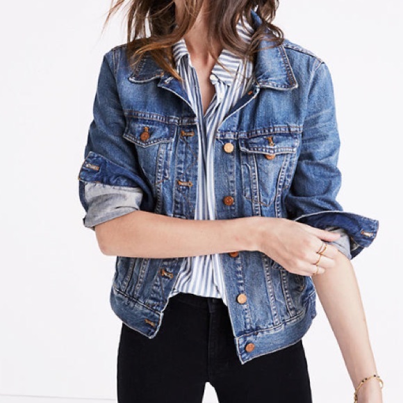 Madewell Jackets & Blazers - Madewell Jean Jacket in Pinter Wash